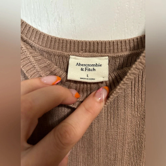 ABERCROMBIE Ribbed  Midi Dress - Picture 7 of 9